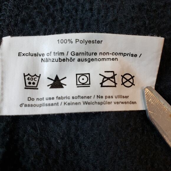 ARC'TERYX Polartec Micro-Fleece Jacket Lightweight Men's Size Large Black Green - Picture 4 of 13